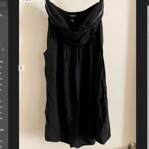 Torrid sleeveless skater dress, black, pockets, size 0
